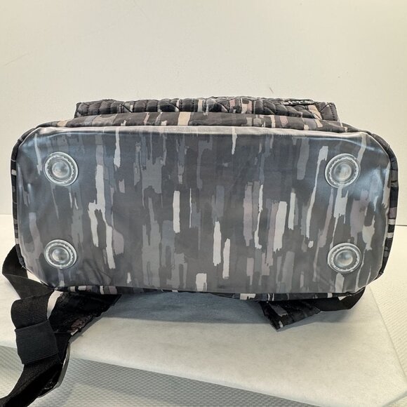 Lug Black and Gray Patterned Backpack - Picture 3 of 16